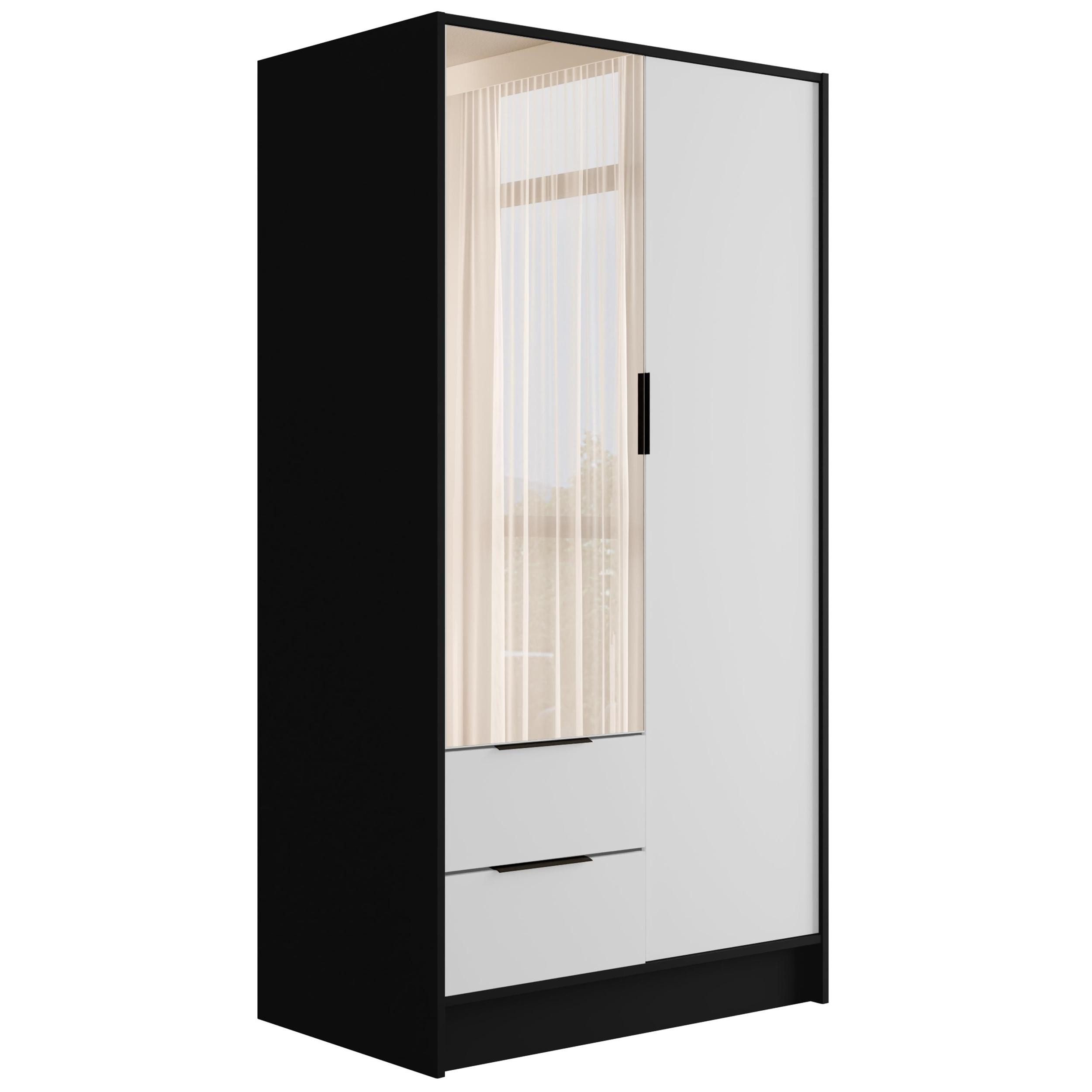 ALTDECOR Drehtürenschrank KOLIN (Kleiderschrank Garderobenschrank mit günstig online kaufen