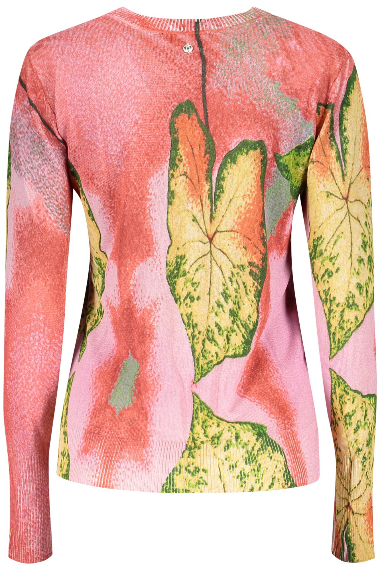 Desigual Strickpullover Rosa Damenpullover mit Muster - Langarmshirt Rundha günstig online kaufen