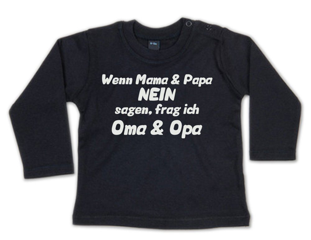 G-graphics Longsleeve Wenn Mama & Papa günstig online kaufen