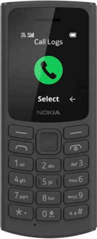 Nokia 105 4G Handy (4,57 cm/1,8 Zoll, 128 GB Speicherplatz)