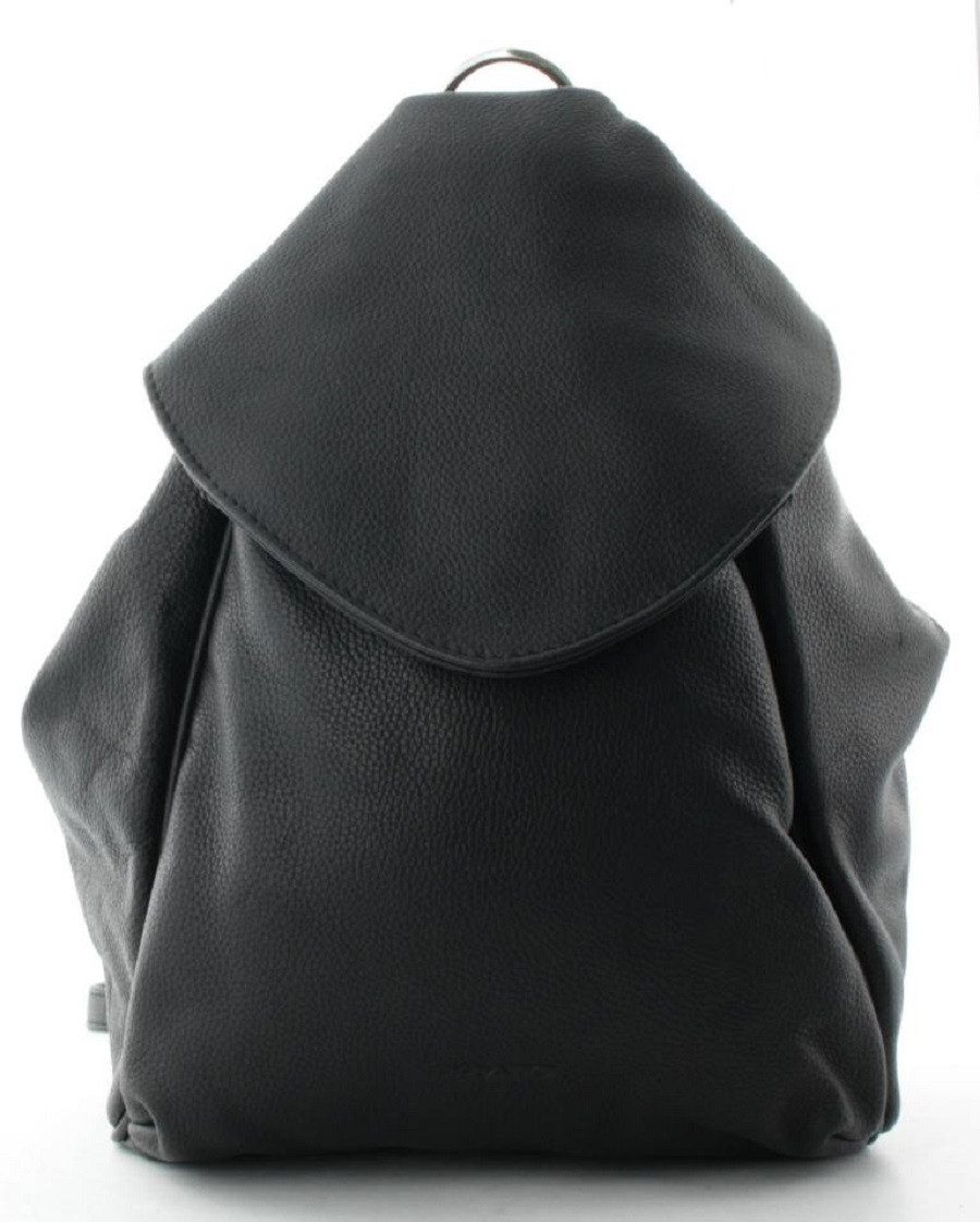 Prato Cityrucksack LM Asif Leder City Rucksack L7 schwarz (1-tlg), Leder