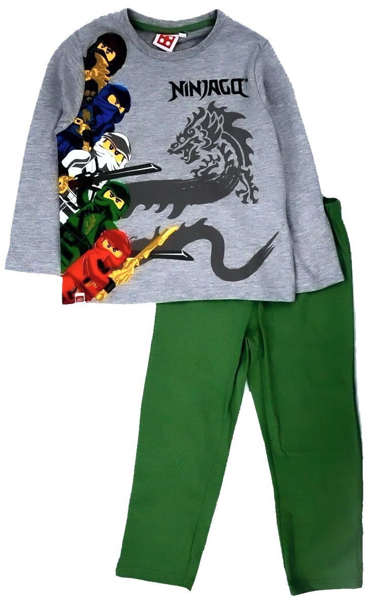 LEGO® kidswear Pyjama LEGO langer Schlafanzug Jungen Pyjama 104 116 128 140