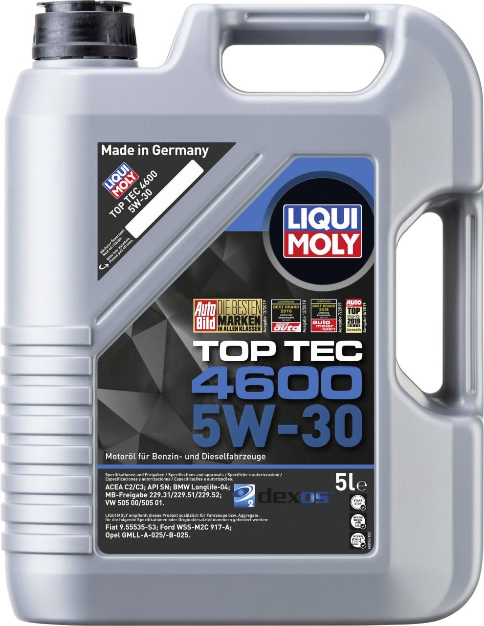 Liqui Moly Motoröl Liqui Moly Motoröl Top Tec 4600 SAE 5W-30 5 L