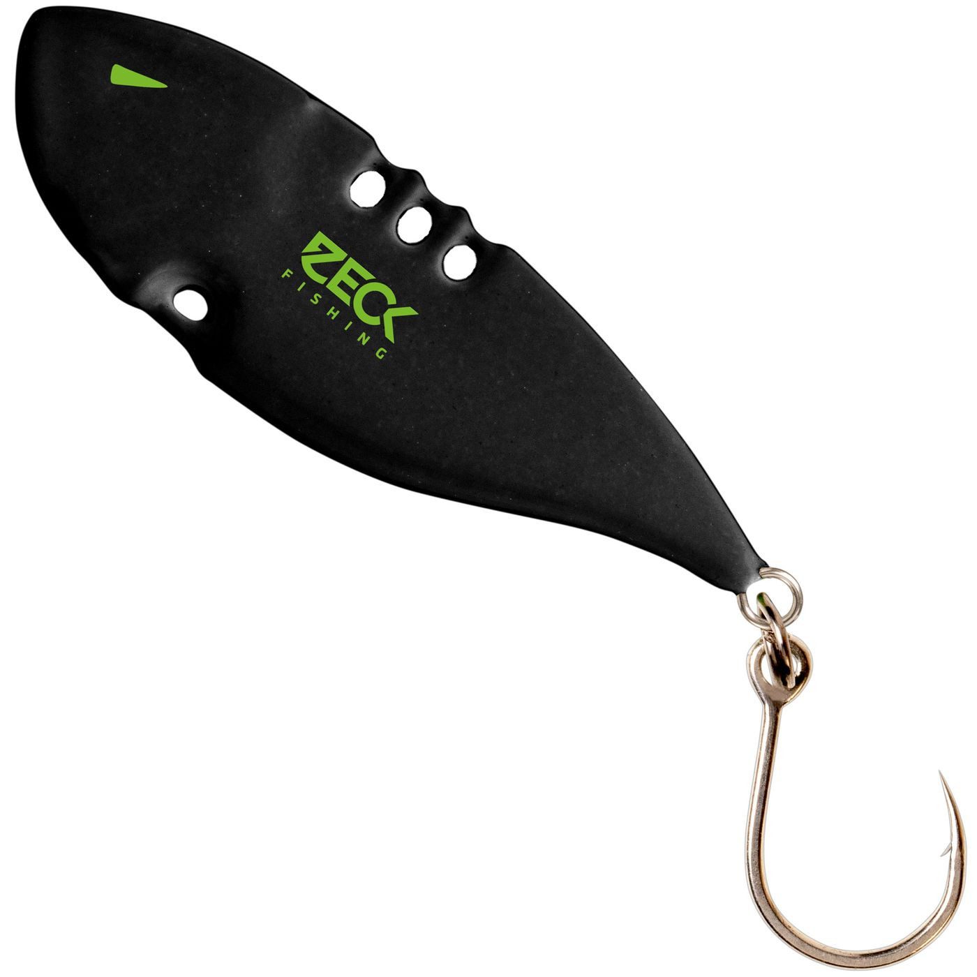 Zeck Fishing Kunstköder Zeck Cat Seeker schwarz - Welsköder zum Vertikalangeln