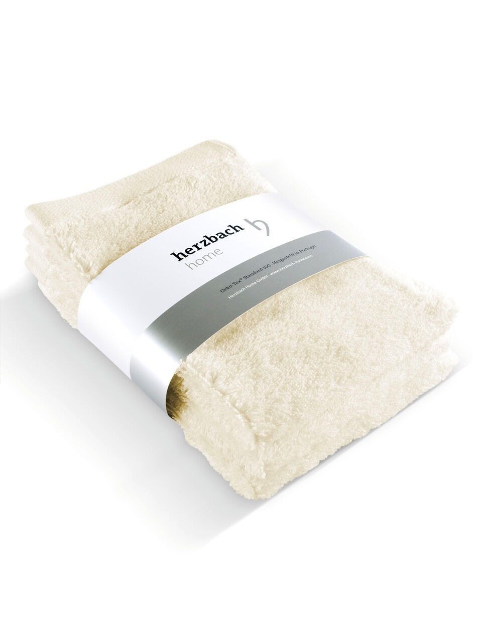 Herzbach Home Gästehandtücher Pura, (3-St), 3er günstig online kaufen