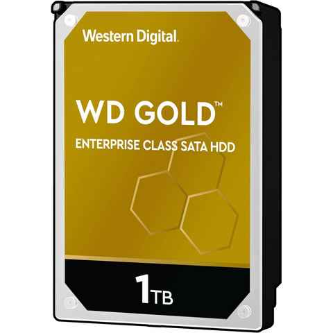 Western Digital WD Gold HDD-Festplatte (1 TB) 3,5", SATA Enterprise-Klasse, Bulk