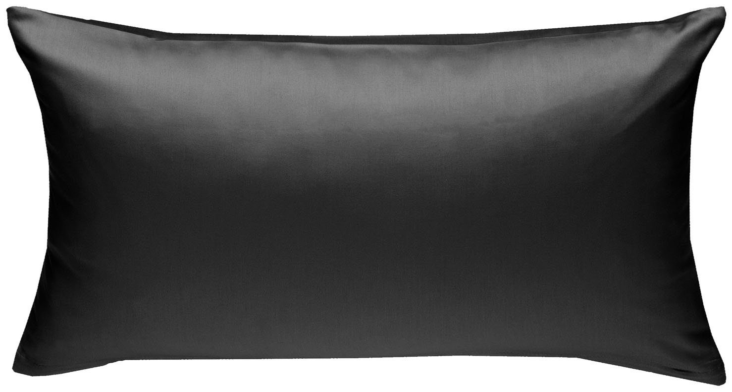 BETTWAESCHE-MIT-STIL Kissenbezug Mako Satin Kissenbezug uni einfarbig, (1 Stück)