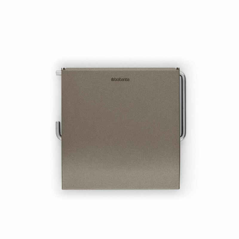 Brabantia Toilettenpapierhalter Classic Platinum, korrosionsbeständig