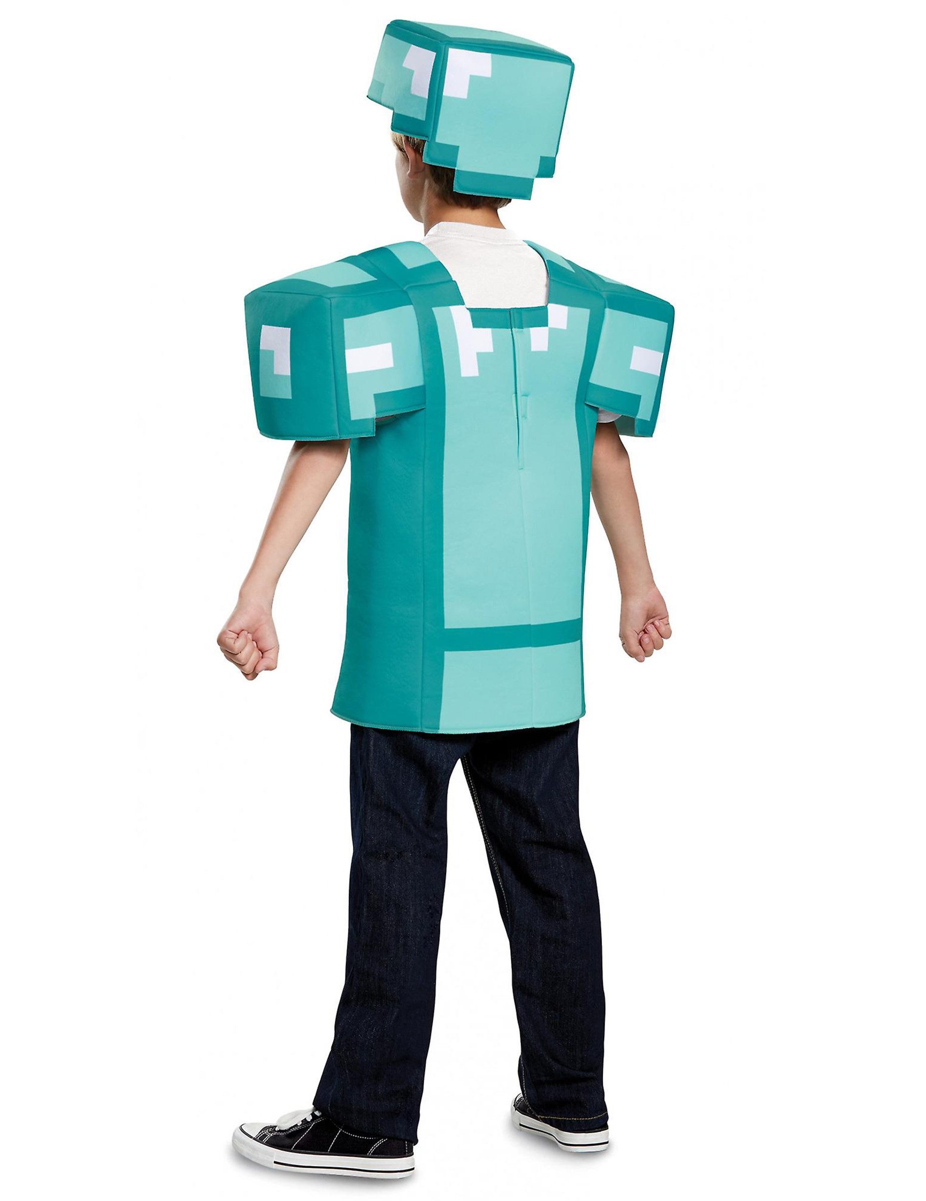 Disguise Kostüm MinecraftKinderkostüm lizenziert blau-weiss