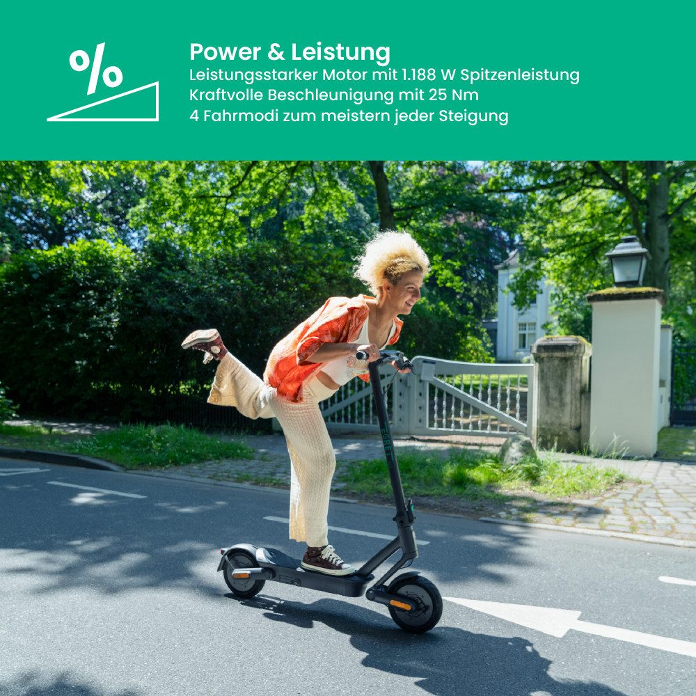 Egret E-Scooter Ey! 1,2,3,6,S mit Straßenzulassung, Blinker, 20 km/h, 30-65 km Reichweite, Entwicklung & Service aus Deutschland