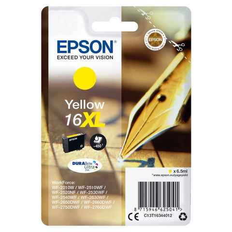 Epson Epson Pen and crossword Singlepack Yellow 16XL DURABrite Ultra Ink Tintenpatrone