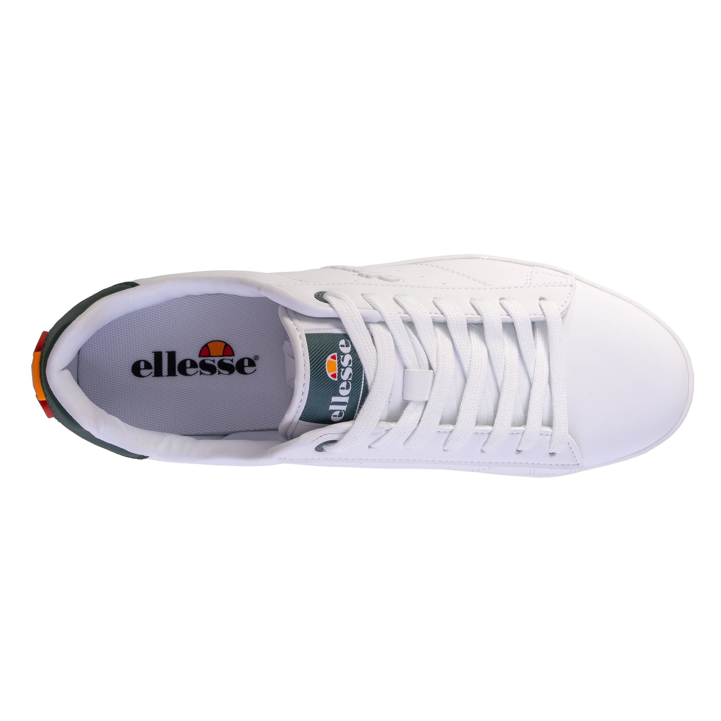 Ellesse Schuhe LS290 Cupsole Herren Sneaker white/dunkelgrün Ellesse Sneaker