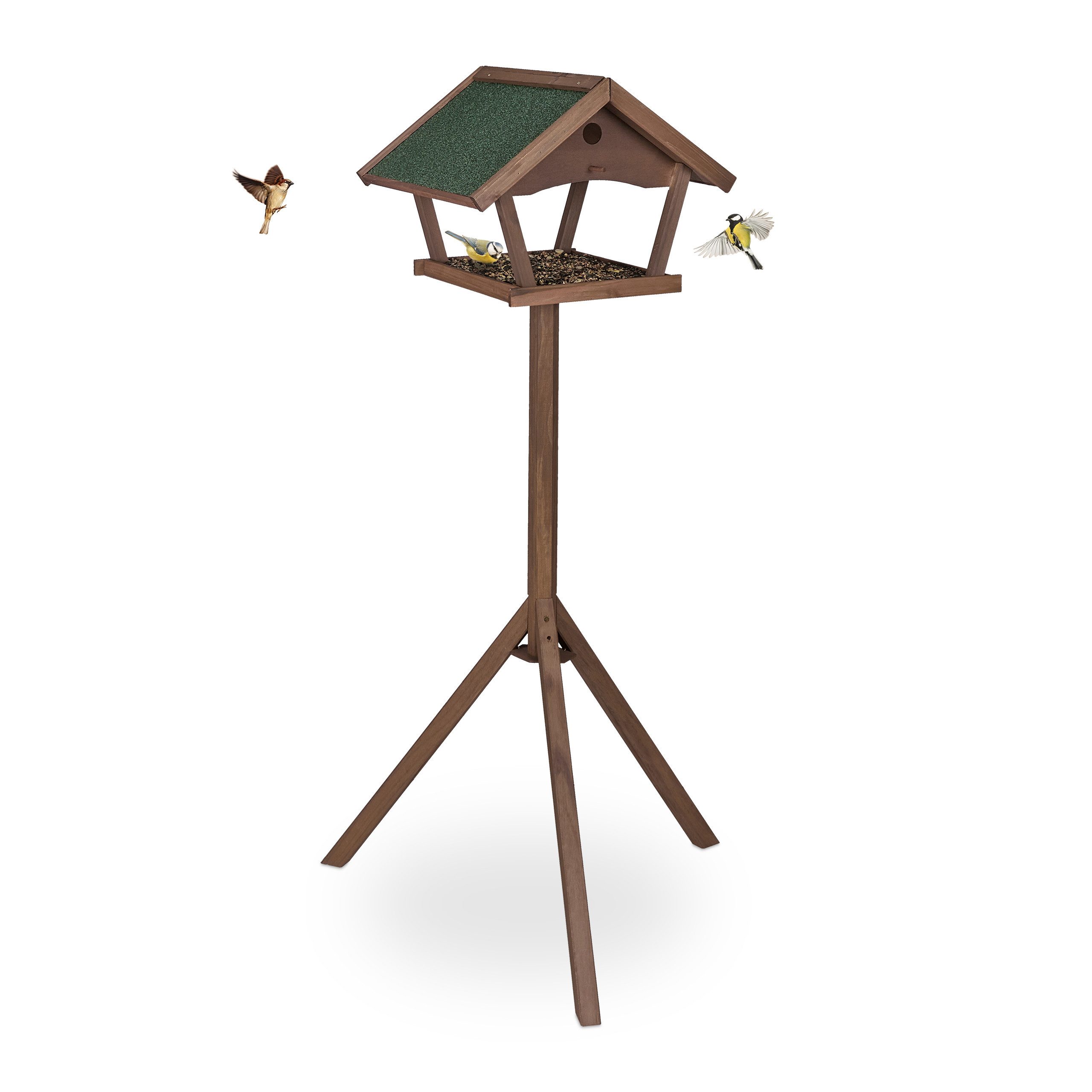 Vogelhaus XXL Vogelfutterhaus mit Ständer