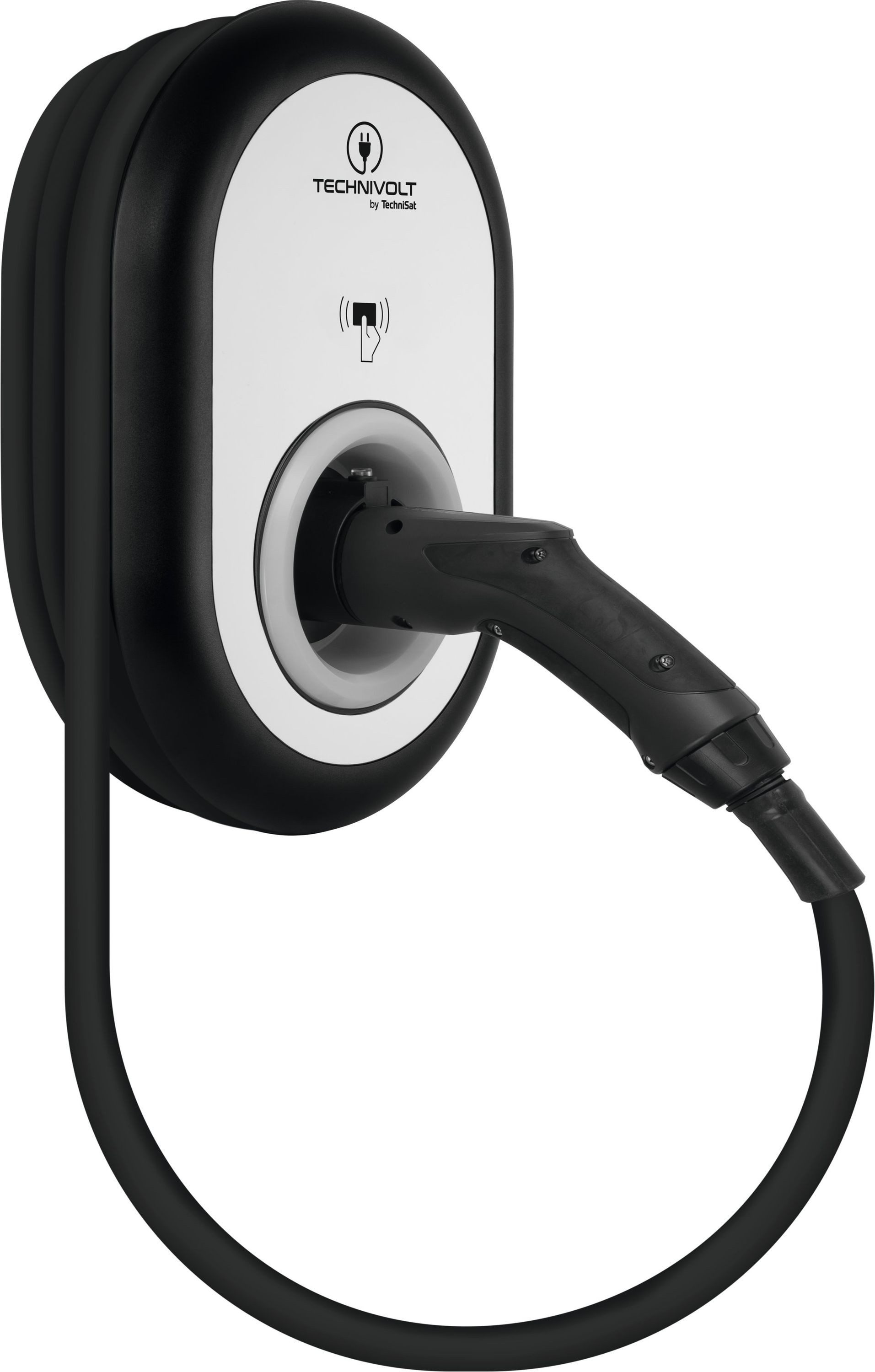 TechniVolt Elektroauto-Ladestation TECHNIVOLT 101, 5m Typ 2 Kabel, RFID-Karten als Zugriffsschutz, Fehlerstromerkennung