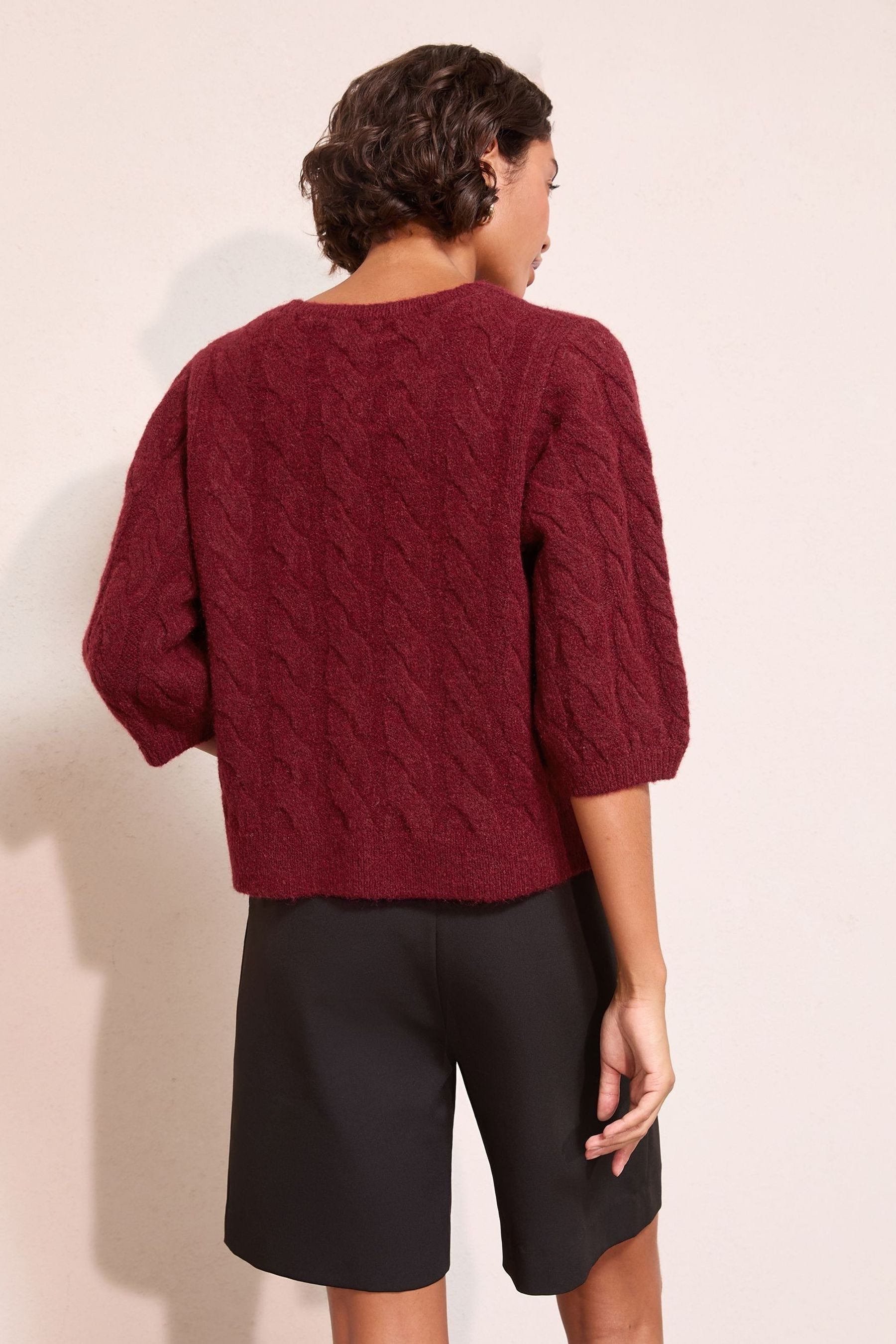 Friends Like These Strickpullover Friends Like These Shirt mit Zopfmuster, günstig online kaufen