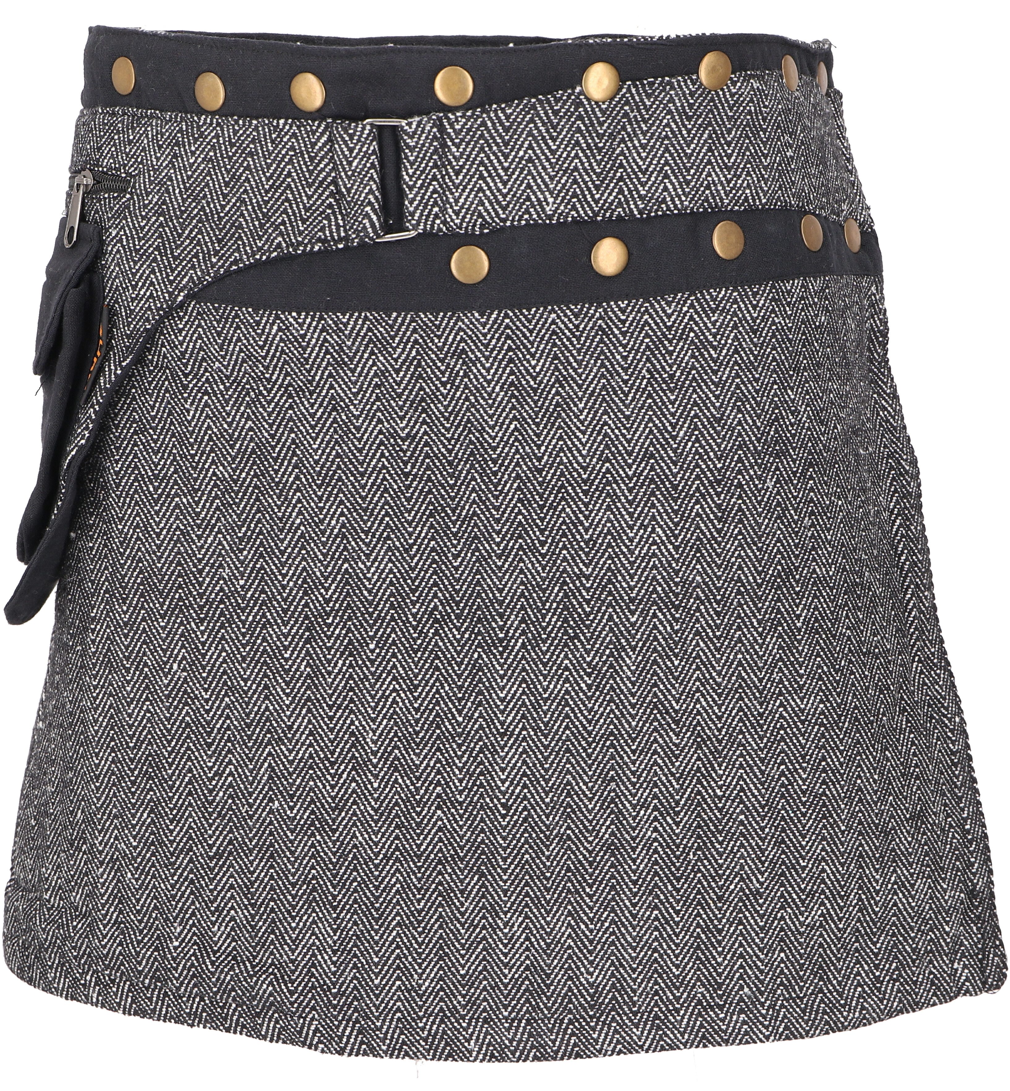 Guru-Shop Minirock Wickelrock, kurzer Goa Rock, günstig online kaufen