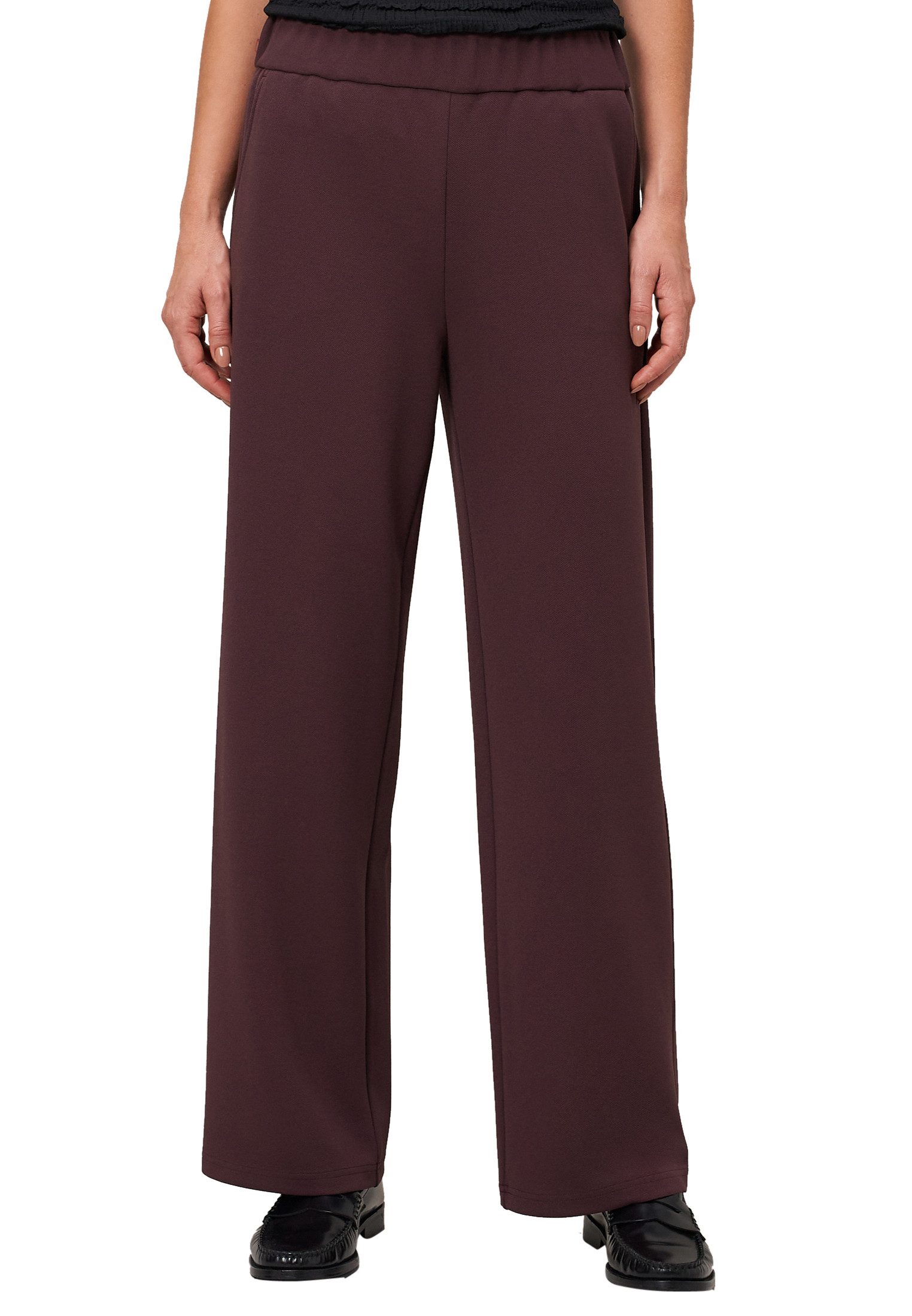 Zero Stoffhose Damen mit elastischem Bund 30 Inch Plain/ohne Details günstig online kaufen