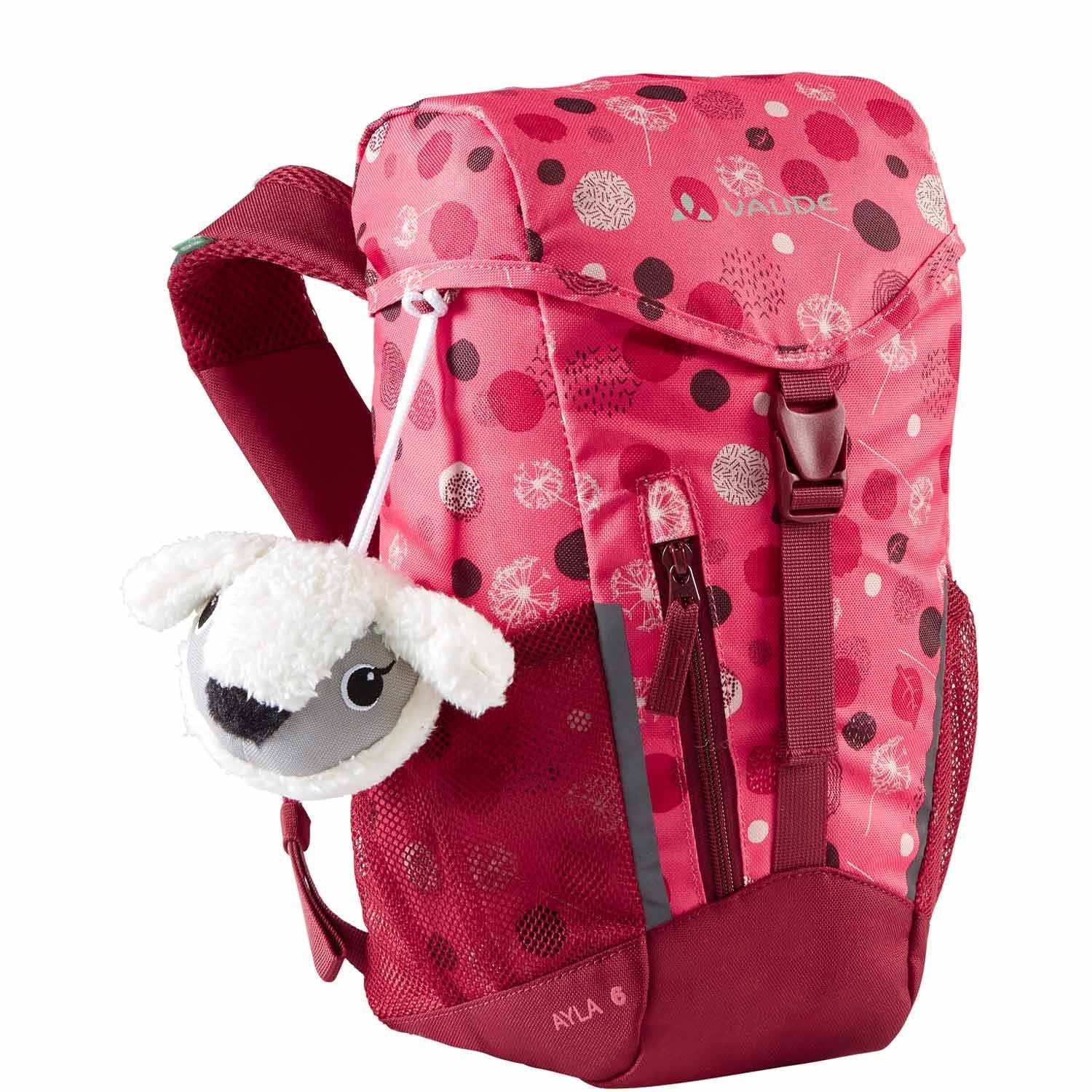 VAUDE Umhängetasche Vaude Kinderrucksack Ayla 6 bright pink/cranberry (1, 1-tlg., 1)