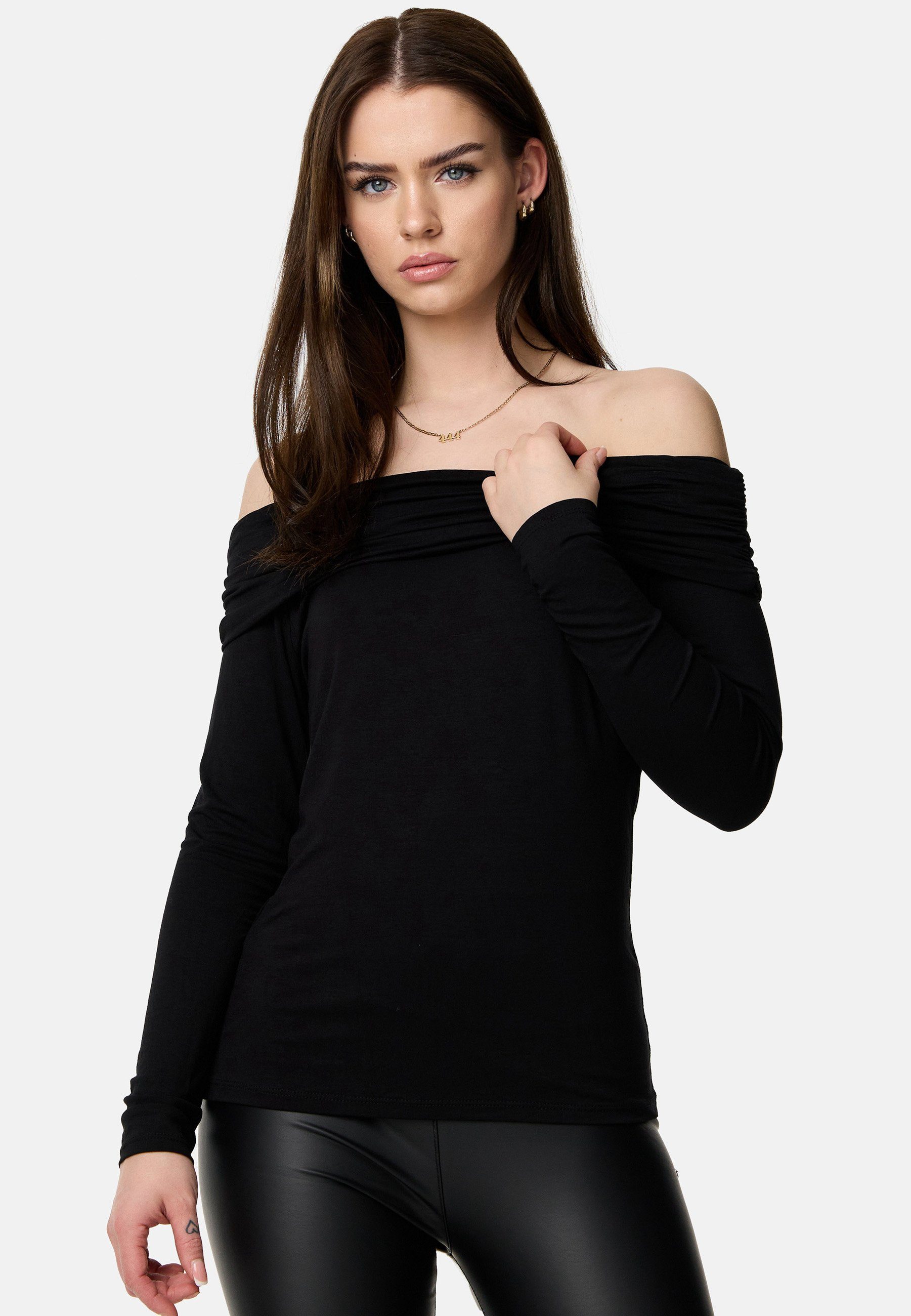 Worldclassca Longsleeve Worldclassca Off Shoulder Longsleeve Basic Shirt Un günstig online kaufen