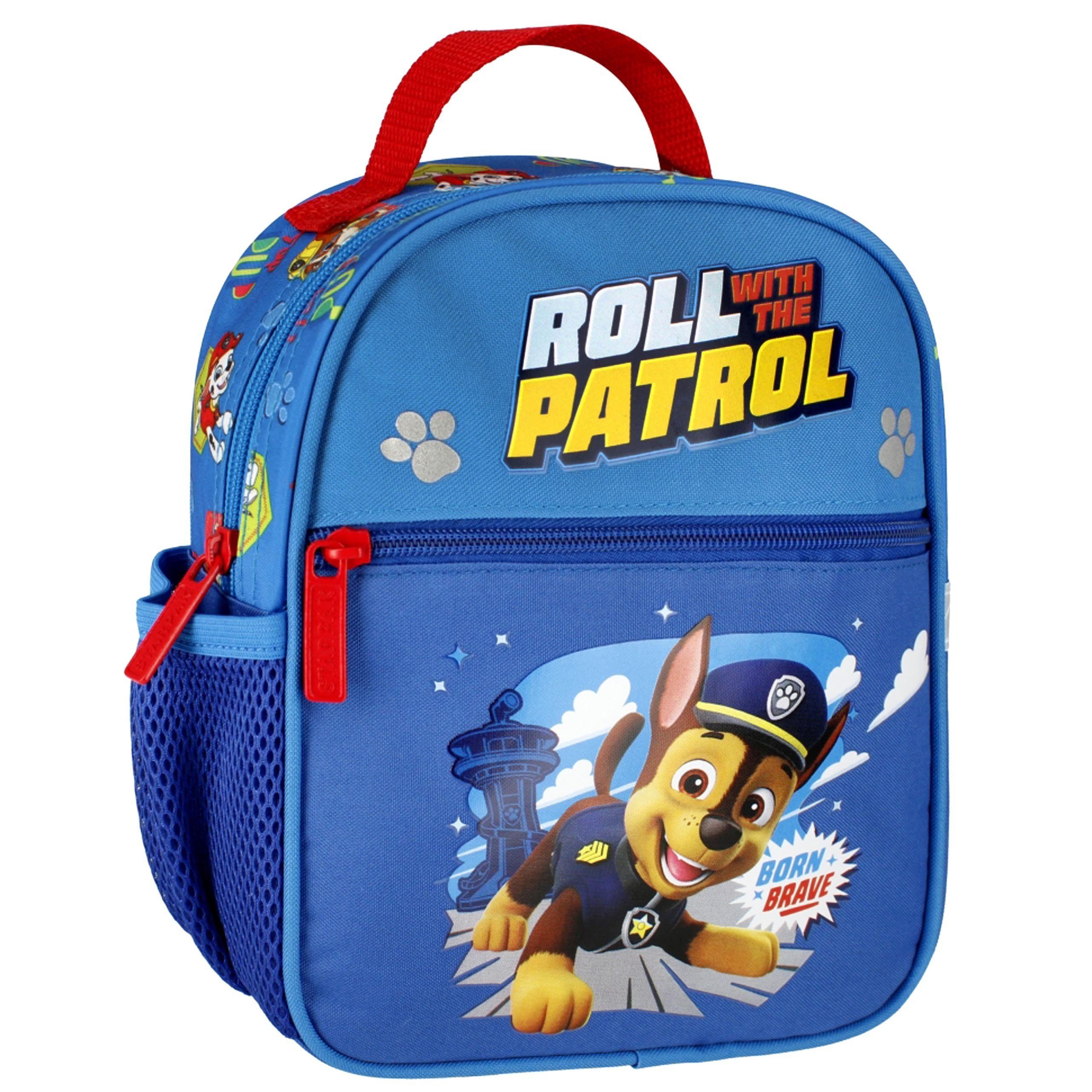 PAW PATROL Vorschulranzen Paw Patrol Chase blauer kleiner Vorschulrucksack 24x20x9 cm