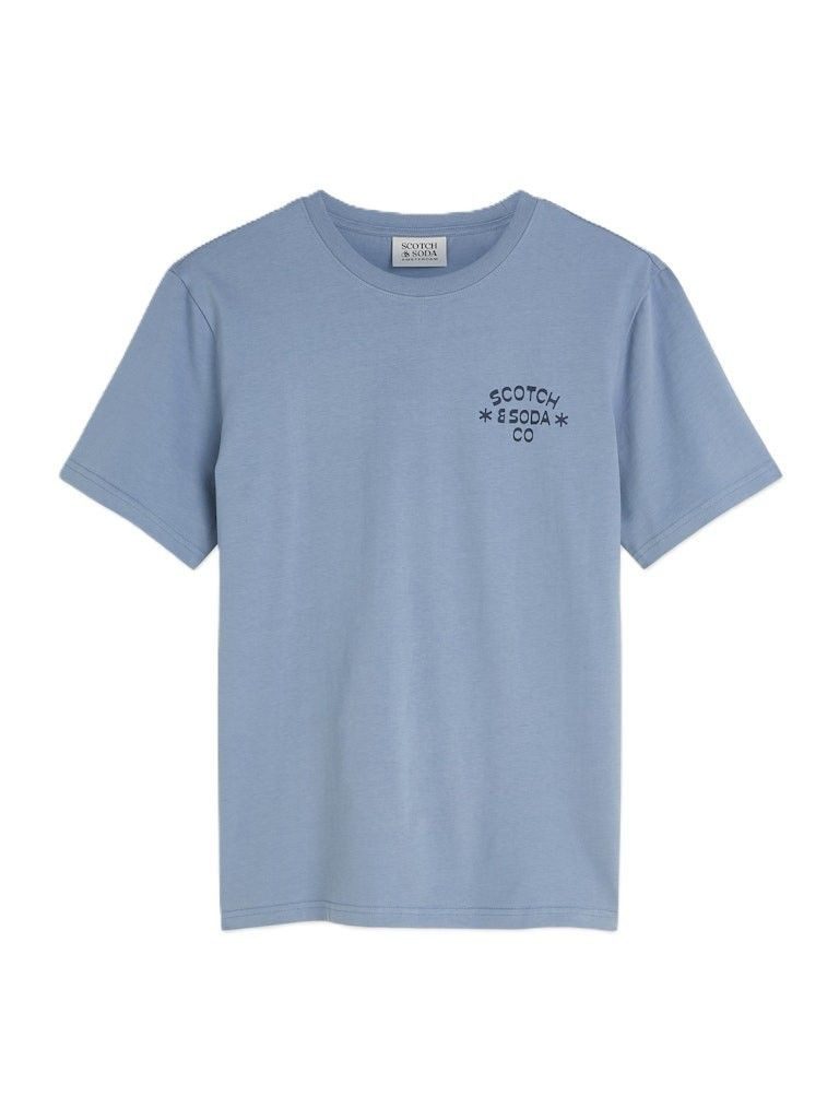 Scotch & Soda T-Shirt Left chest artwork regularfit Tshir