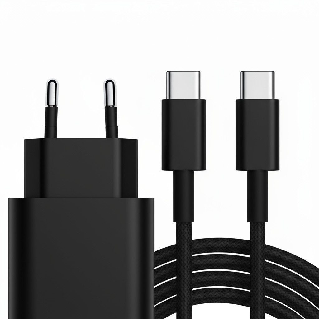 Futurea Ladeset für iPhone Ladekabel USB-C Kabel für iPhone 16 17 18 Pro Max Smartphone-Ladegerät (3000 mA, Set, Komplett Ladeset mit Stecker und Kabel, Unterstützt Fast Charging für Apple Samsung Galaxy Google Pixel)