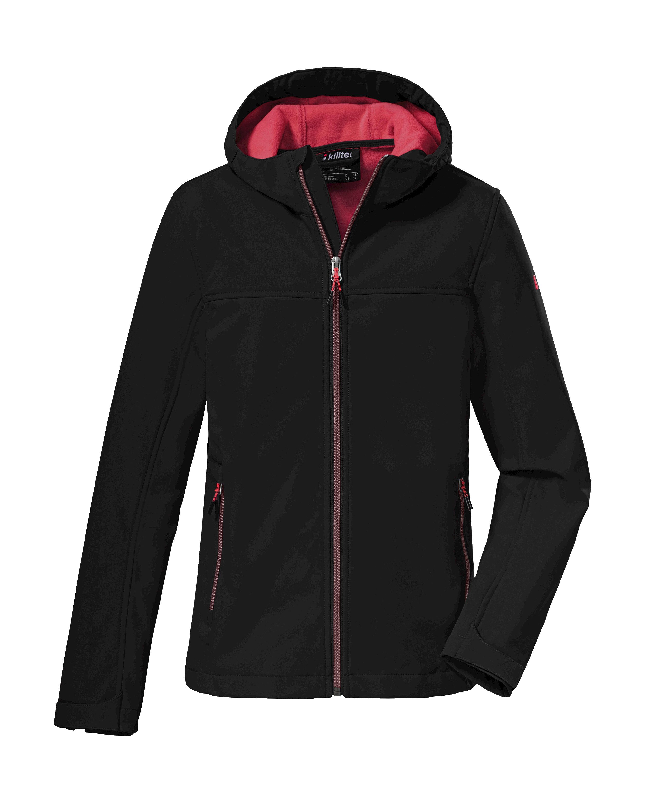 Killtec Softshelljacke KOW 194 GRLS SFTSHLL JCKT schwarz | Übergangsjacken