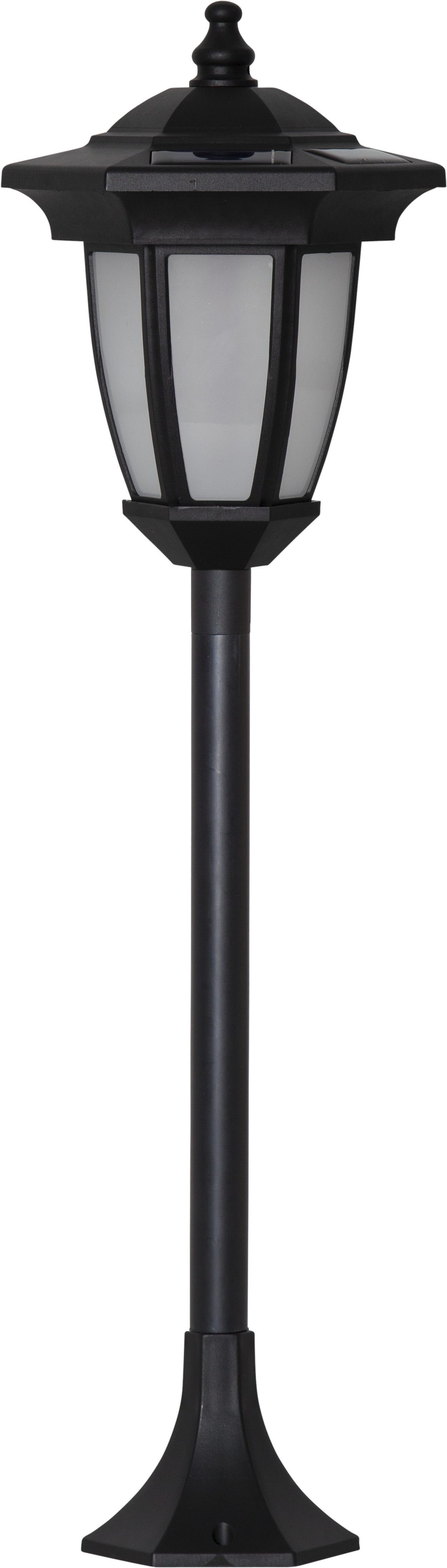 STAR TRADING LED Solarleuchte Solarlampe Flame, Tageslichtsensor, LED fest integriert, Extra-Warmweiß, mit Flammen-Effekt als Hänge-, Tisch-, Boden- oder Wegleuchte
