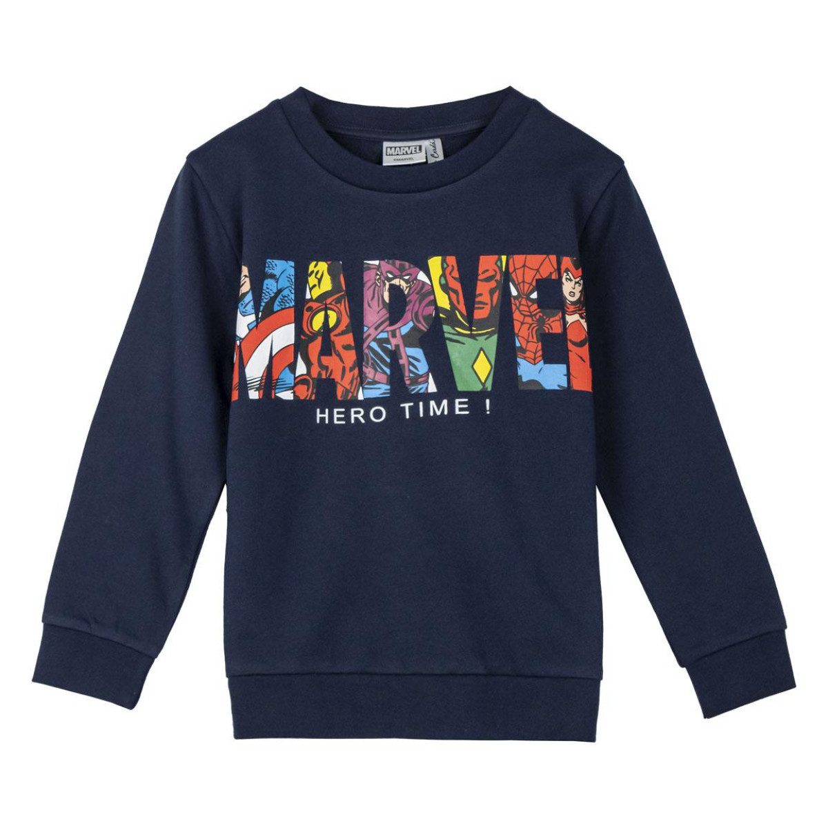 MARVEL Sweatshirt Pullover Kinder Baumwolle Polyester