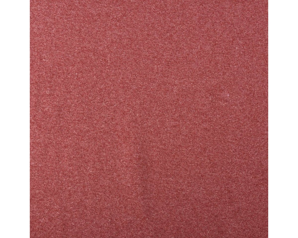 Thumbnail - SCHÖNER LEBEN. Stoff Strickschlauch Bündchenstoff fein rot meliert 35cm Breite