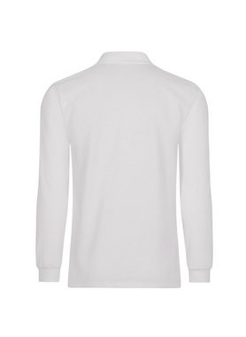 Trigema Poloshirt TRIGEMA Langarm Poloshirt aus Baumwolle (1-tlg)