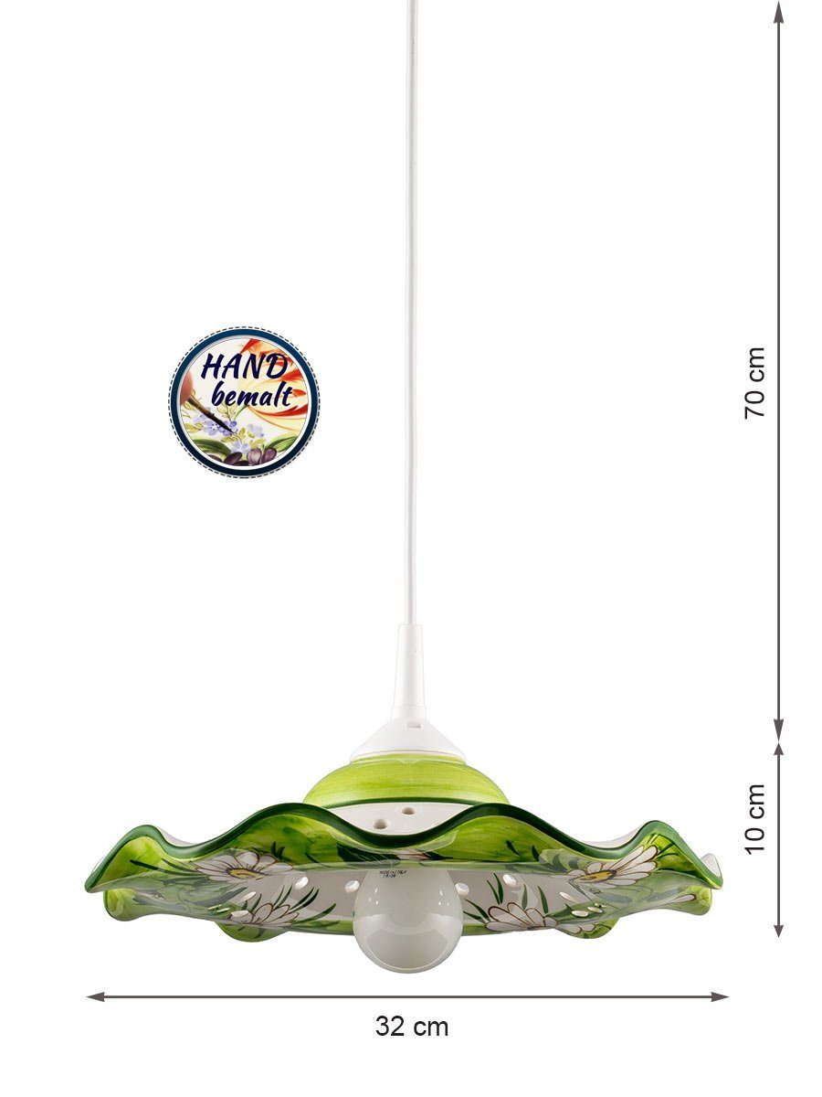 Helios Leuchten Pendelleuchte Küchenlampe Keramik, Keramiklampe, günstig online kaufen