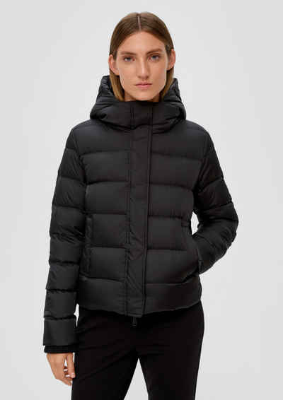 s.Oliver BLACK LABEL Funktionsjacke Daunenjacke mit Steppung