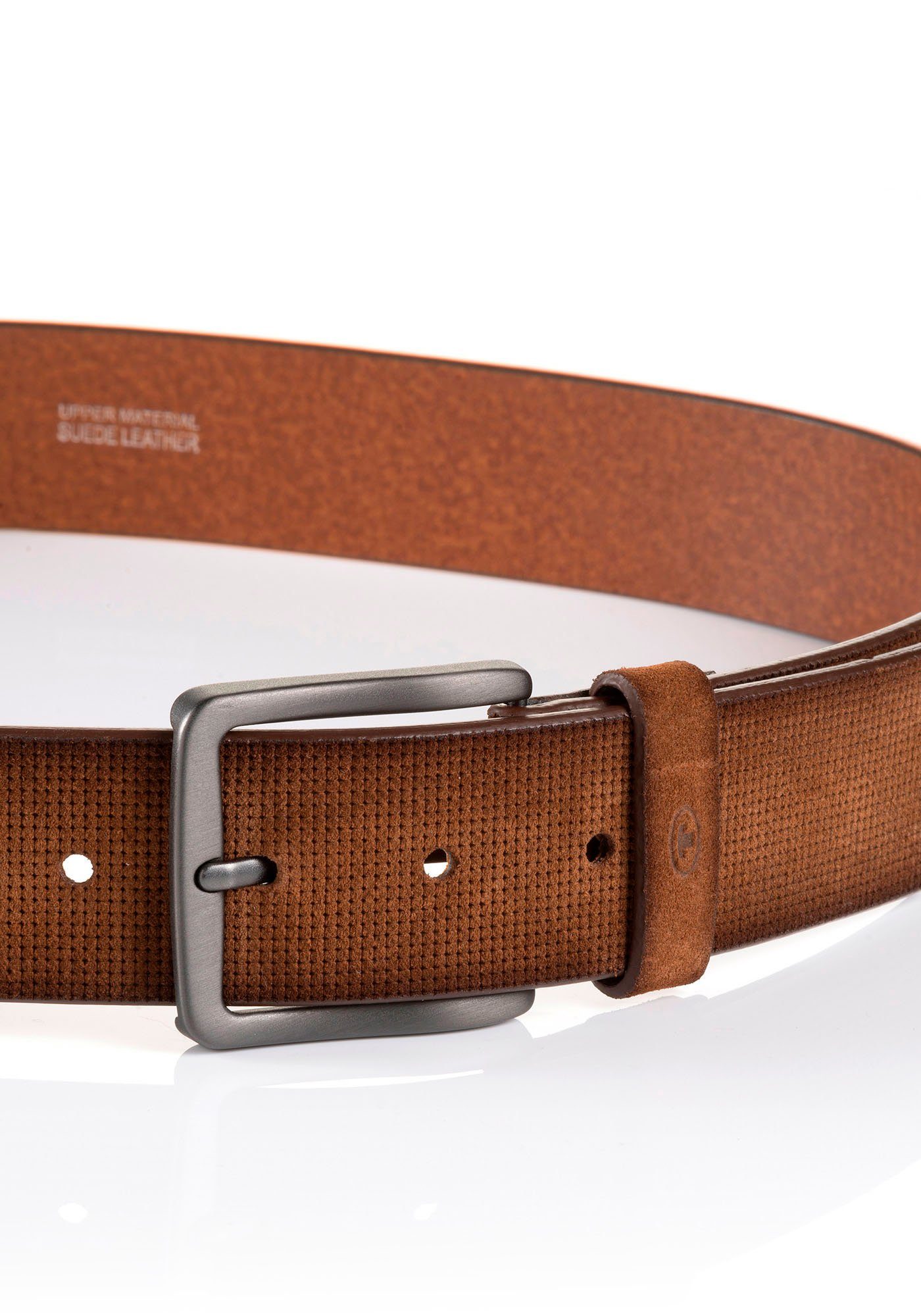 TOM TAILOR Ledergürtel TTBART 4 cm günstig online kaufen