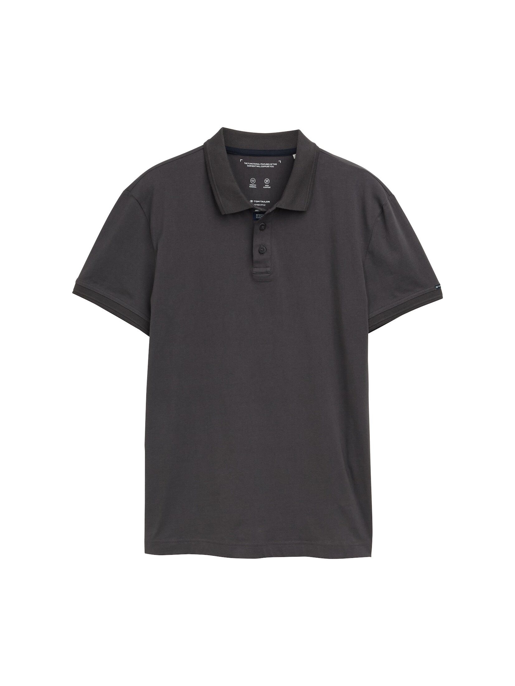 TOM TAILOR Poloshirt Basic Jersey Poloshirt günstig online kaufen