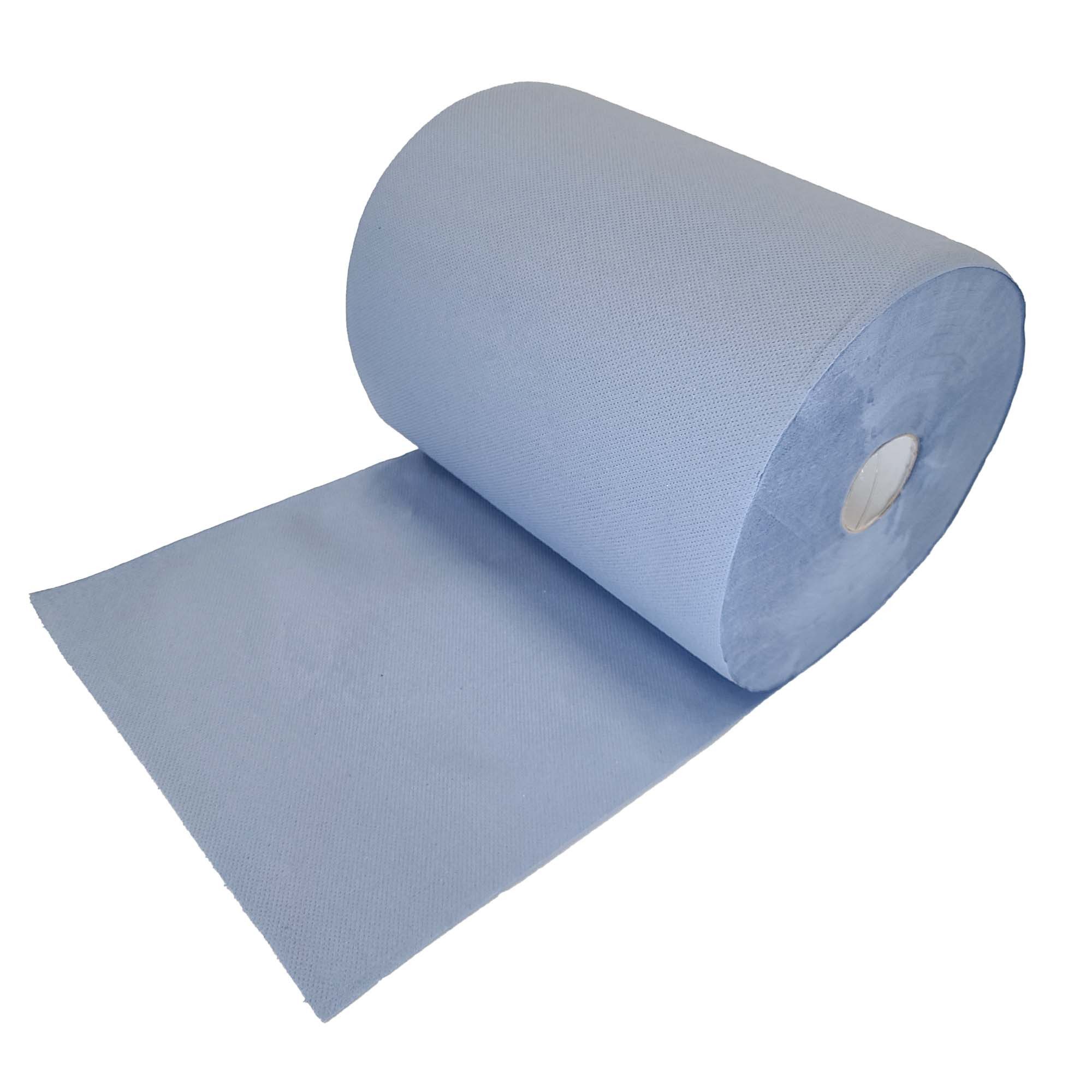 Papierhandtuch Doppelpack Putztuchrolle Putzpapier 2-lagig Ø 33 x 36 cm