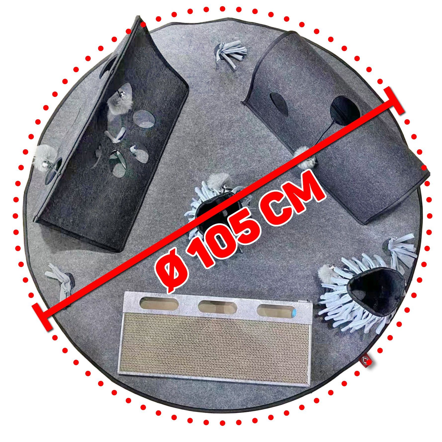 Canadian Cat Company Tier-Intelligenzspielzeug Katzenspielteppich ActivityT günstig online kaufen