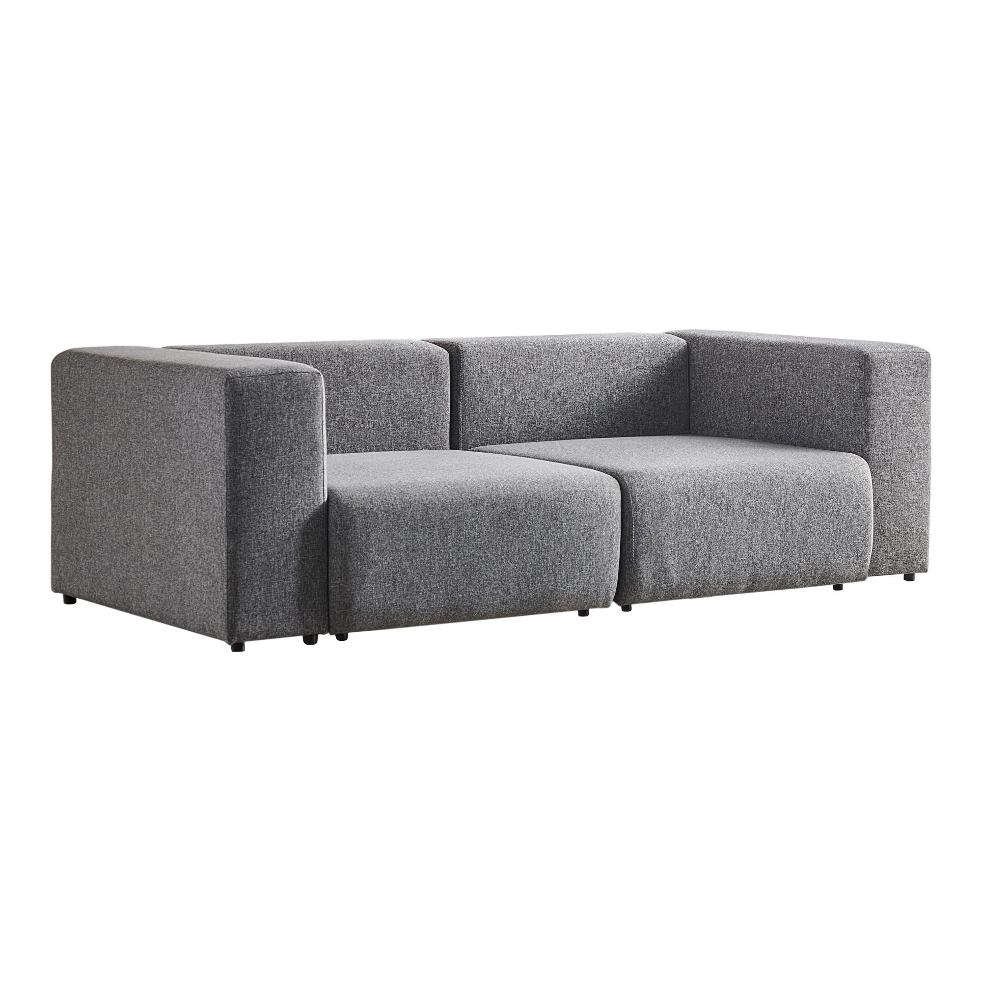 en.casa Sofa, 2 Teile, »Suldal« 2-Sitzer günstig online kaufen