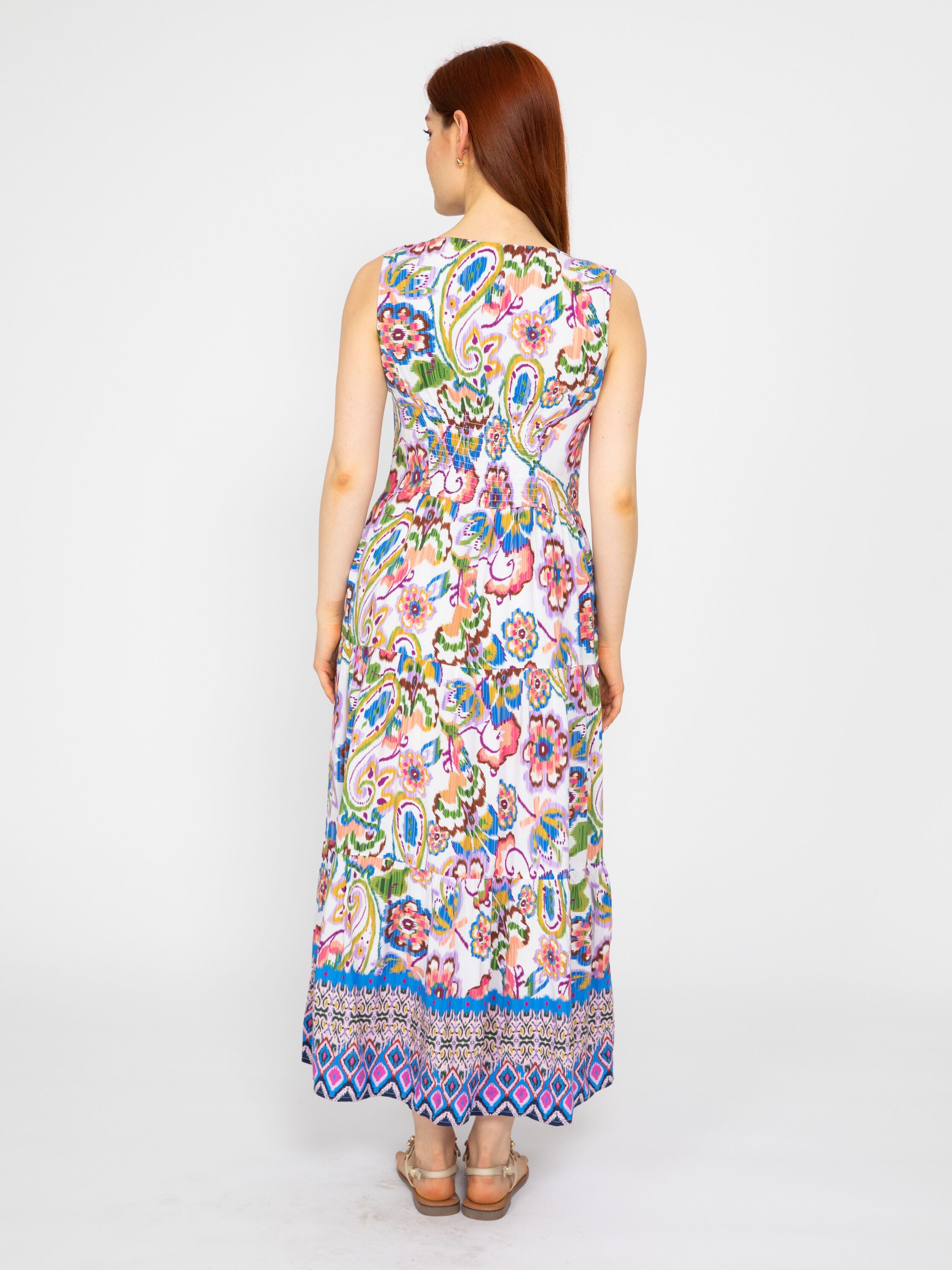 VICCI Germany A-Linien-Kleid (1-tlg) mit mehrfarbigem günstig online kaufen