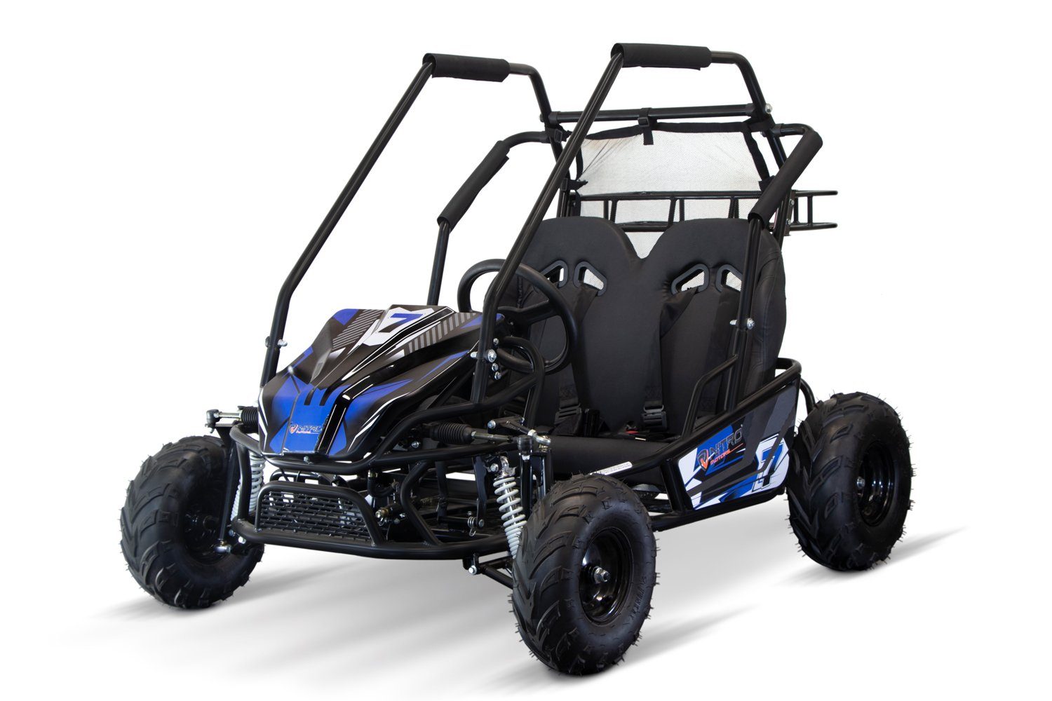 Nitro Motors Quad Gokart 212cc Automatik midi Kinder Buggy Forest PRM Quad ATV, 212,00 ccm