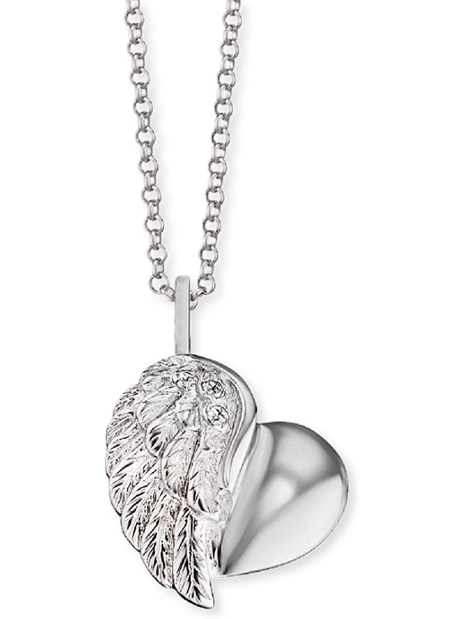 Engelsrufer Silberkette Engelsrufer Damen-Kette 925er Silber 3 Zirkonia, KO günstig online kaufen