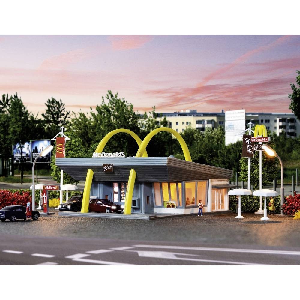 Vollmer Modelleisenbahn-Gebäude N McDonald´s Schnellrestaurant mit McDrive 47765