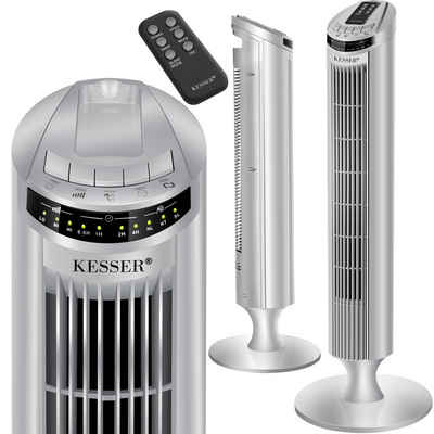 KESSER Turmventilator, mit Fernbedienung LED Display Standventilator Klimaanlage