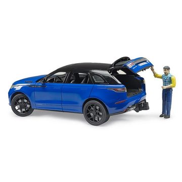 Bruder® Spielzeug-Auto 2880 Range Rover Velar, Maßstab 1:16, in Blau, mit Türen zum Öffnen