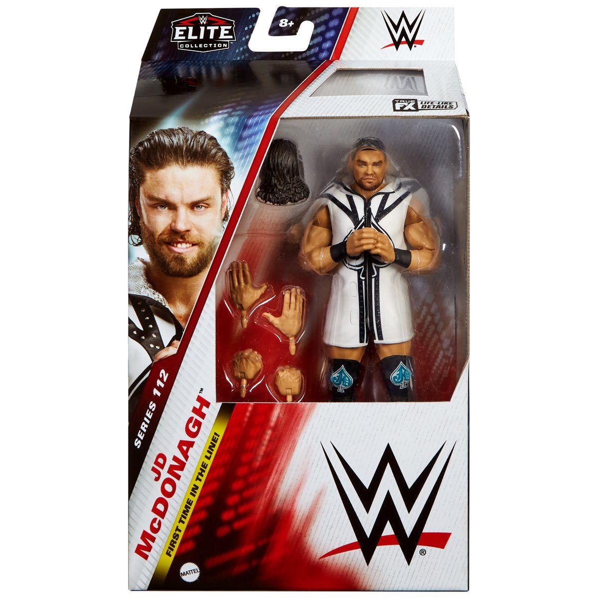 Mattel GmbH Actionfigur WWE Elite Collection Series 112 JD McDonagh Actionfigur