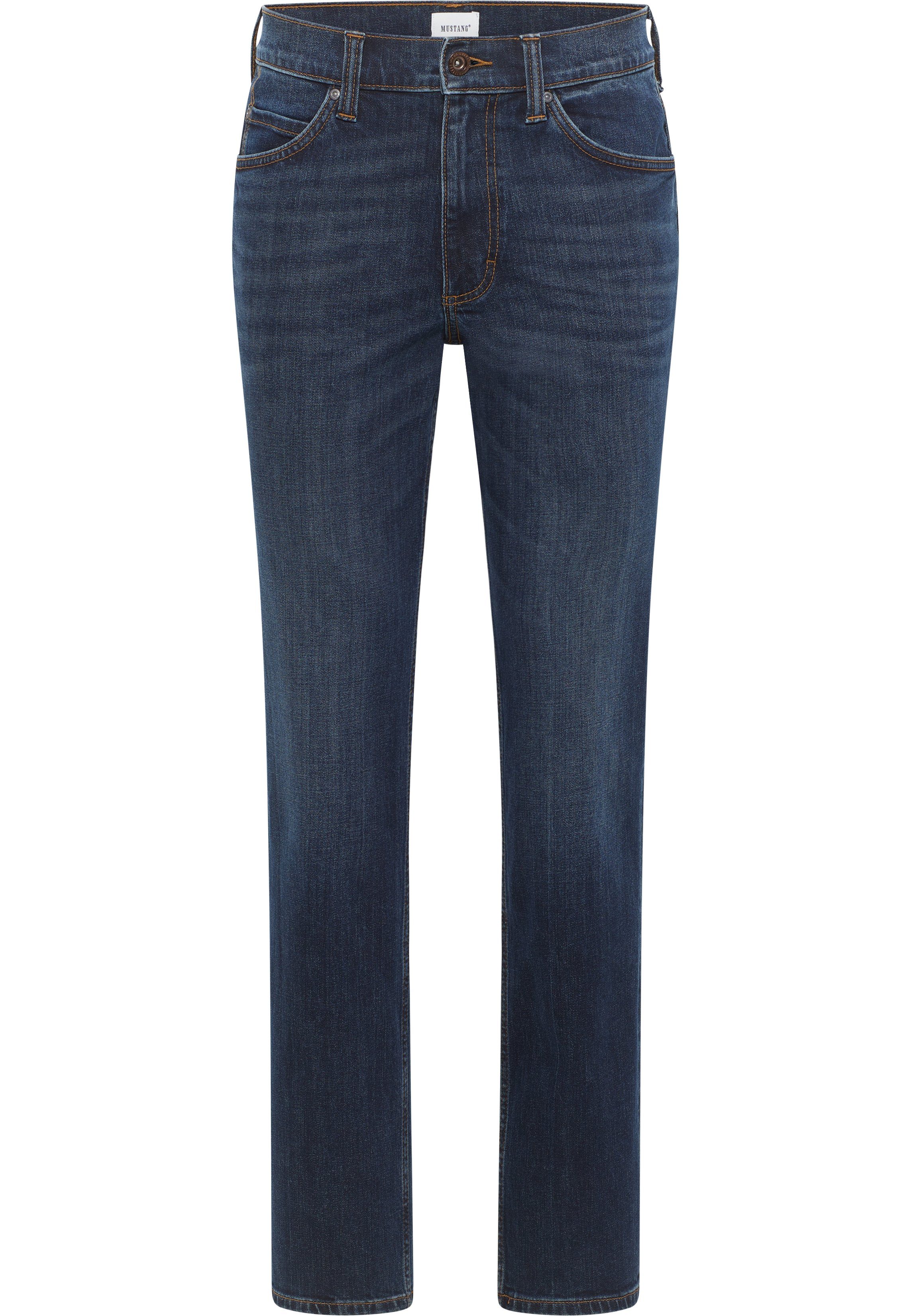 Mustang Herren Jeans TRAMPER STRAIGHT Straight Fit - Mid Waist Blau günstig online kaufen