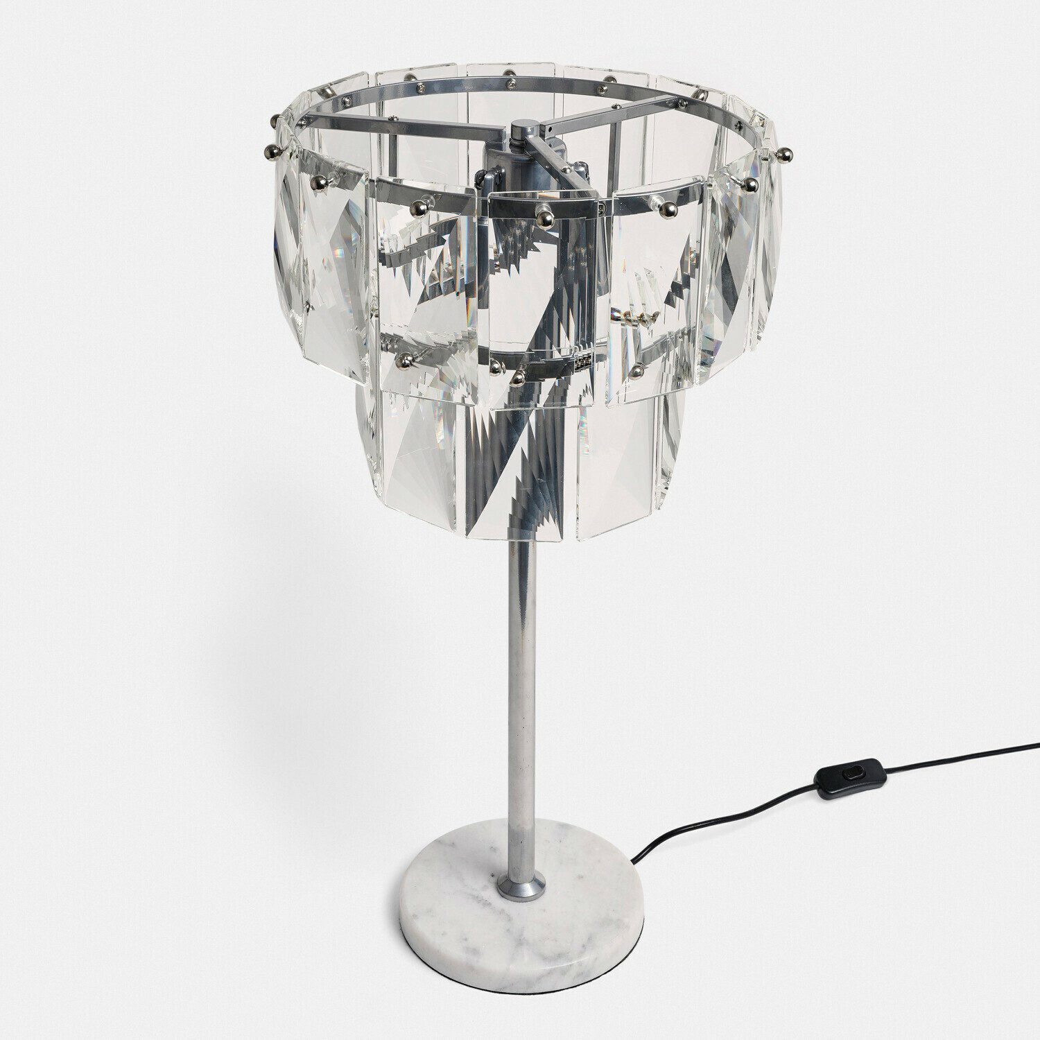 Mirabeau Tischleuchte Tischlampe Crystalford klar