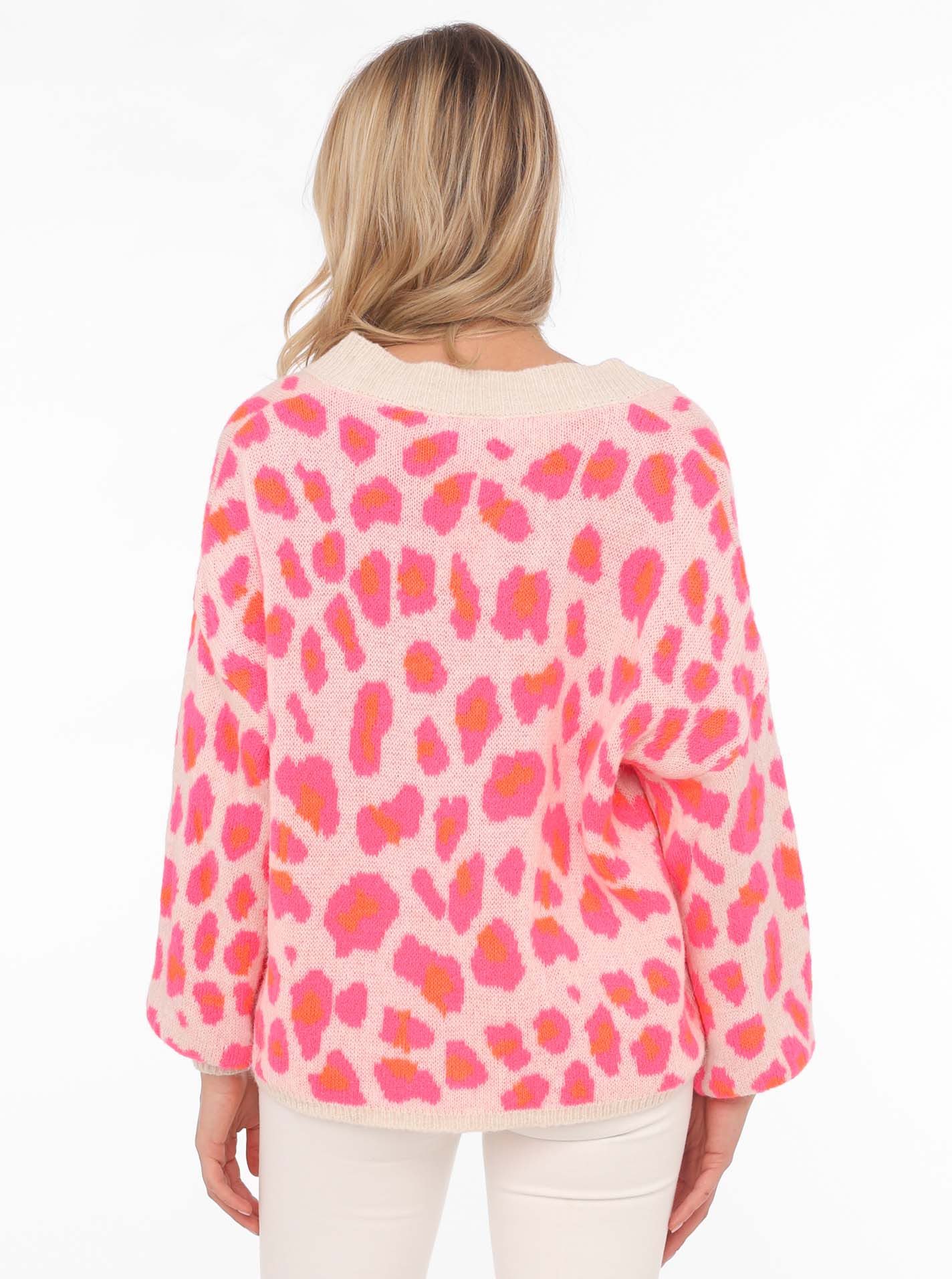 Zwillingsherz Strickjacke "Big Leo" One Size, günstig online kaufen