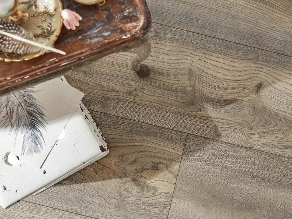 Timefloor Designboden Timefloor Designboden Moderna Eco Smart Eiche Grau Landhausdiele 5 mm