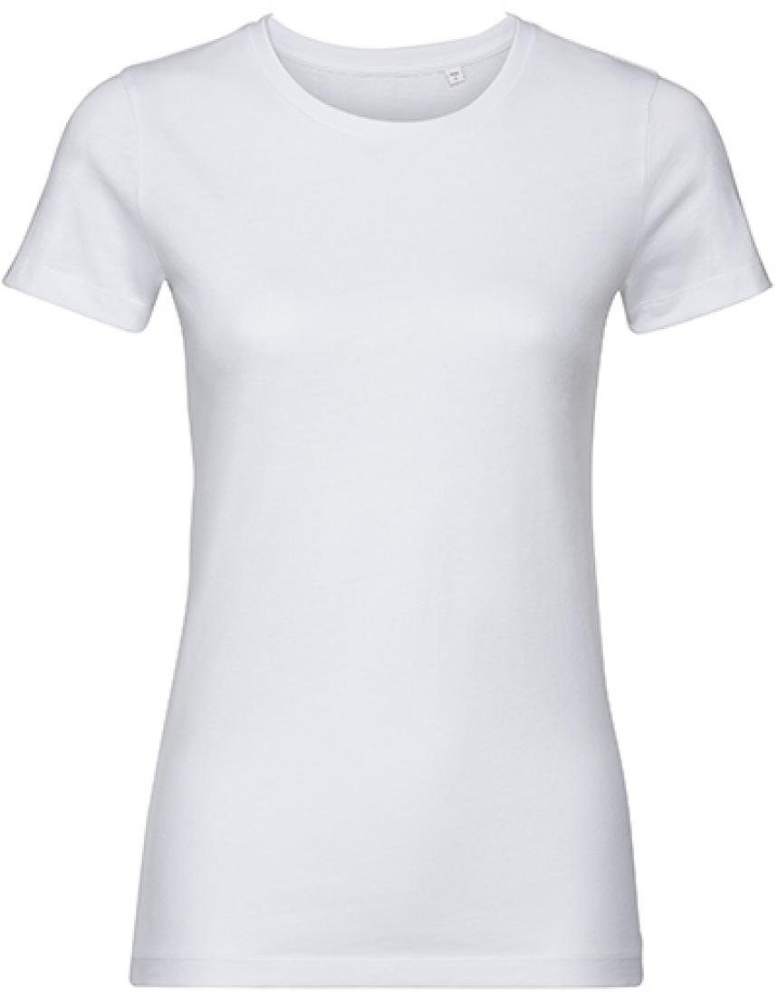 Russell Rundhalsshirt Damen Authentic Tee Pure Organic, Single Jersey